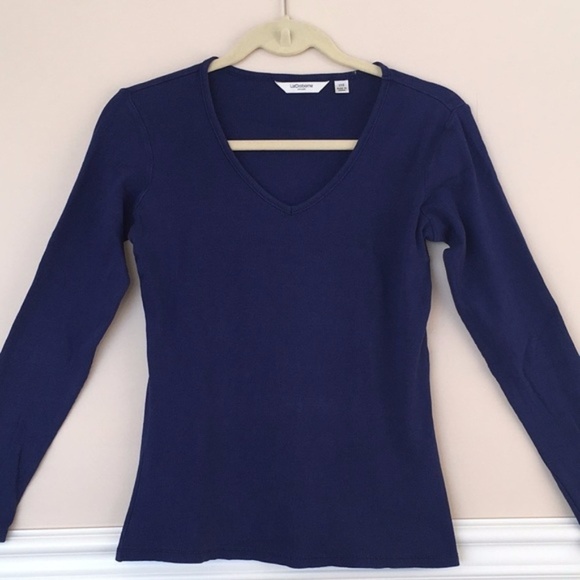 Liz Claiborne Blue Top - Picture 1 of 3